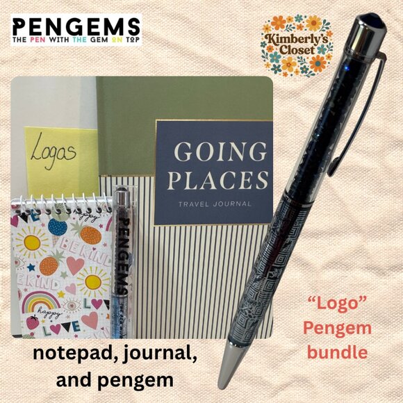 Pengems Limited Edition Set – "Logo" w/ Journal + Pad - Picture 2 of 2